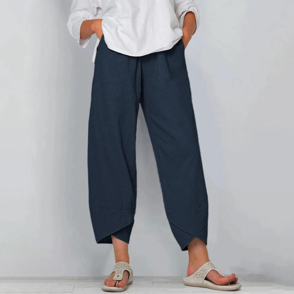 Pantalones de pierna ancha
