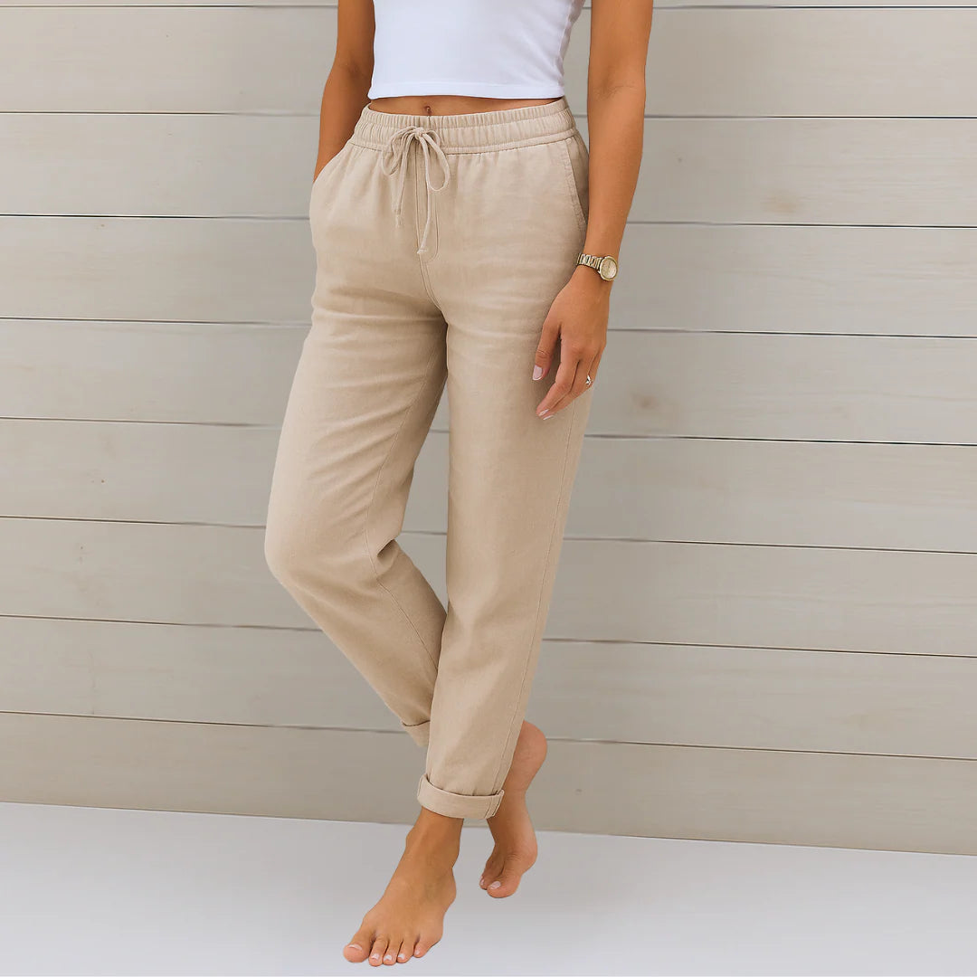 Pantalones casuales elegantes y cómodos