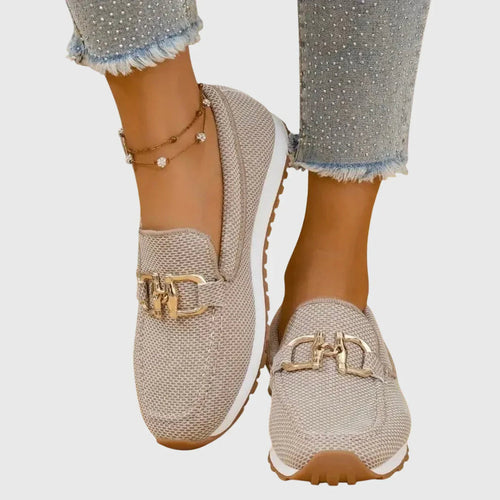 Sneakers tipo mocassino.
