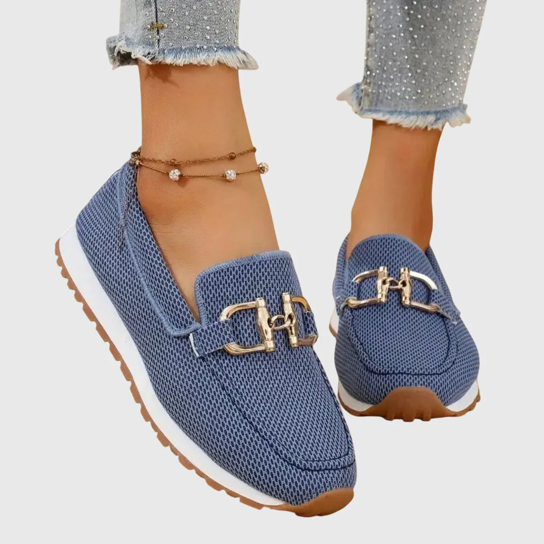 Sneakers tipo mocassino.