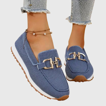 Sneakers tipo mocassino.