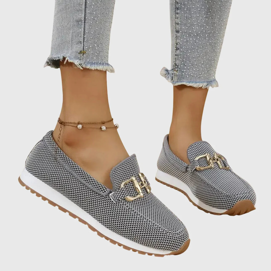Sneakers tipo mocassino.