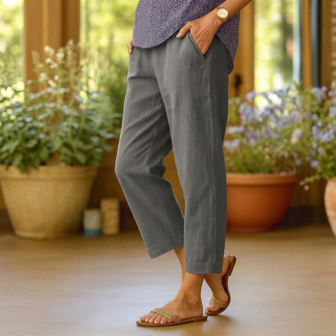 Pantalones ligeros elegantes